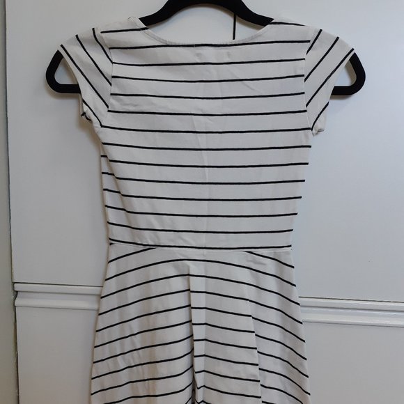 Garage Striped Skater Dress Size XS - Picture 2 of 4